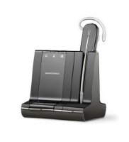 Plantronics W740/A-M, Savi, беспроводная гарнитура PL-W740/A-M для компьютера, мобильного и стационарного телефона (без микролифта), MOC, Lync